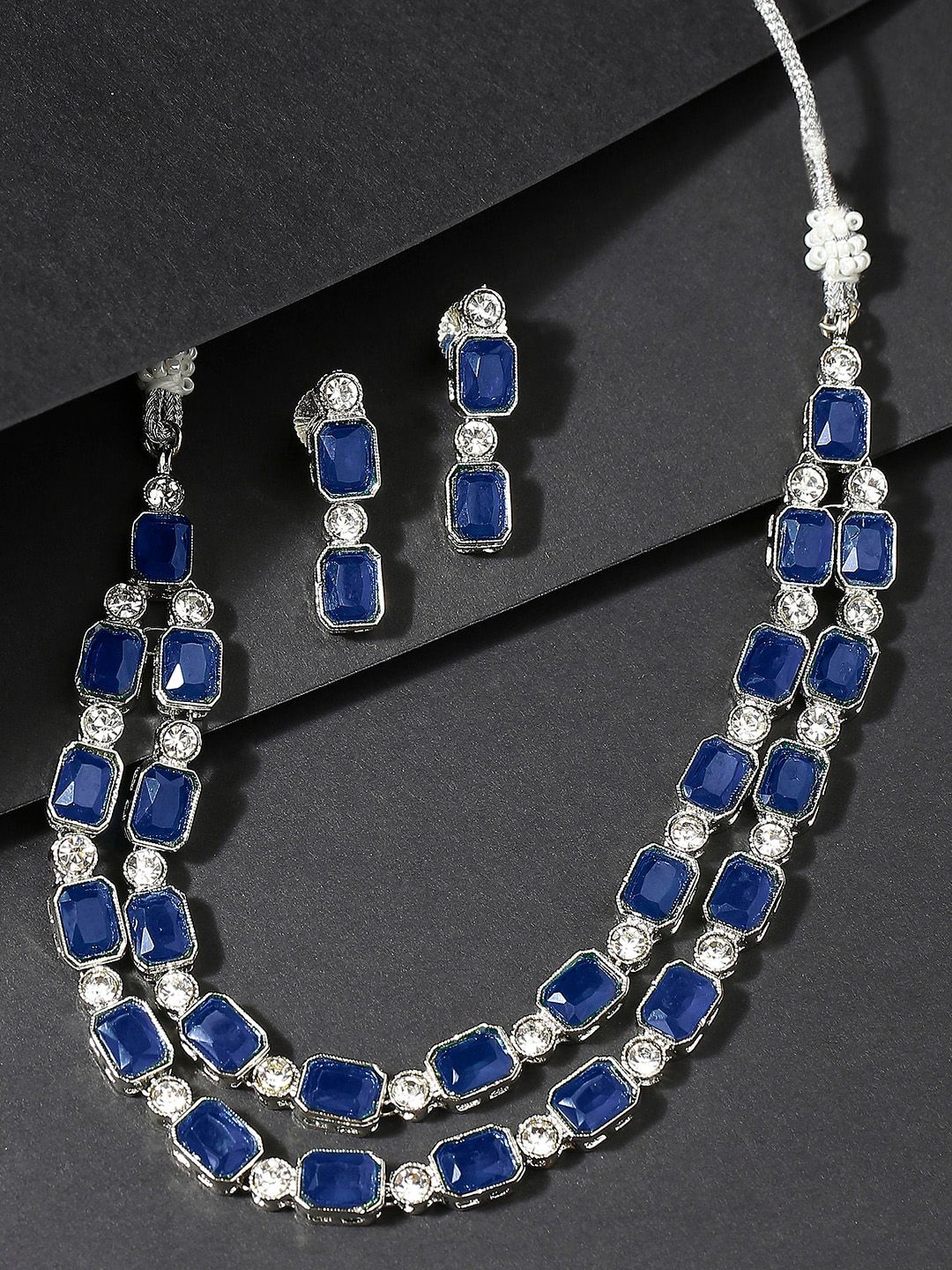 OOMPH Cubic Zirconia Studded Jewellery Set-picture-14