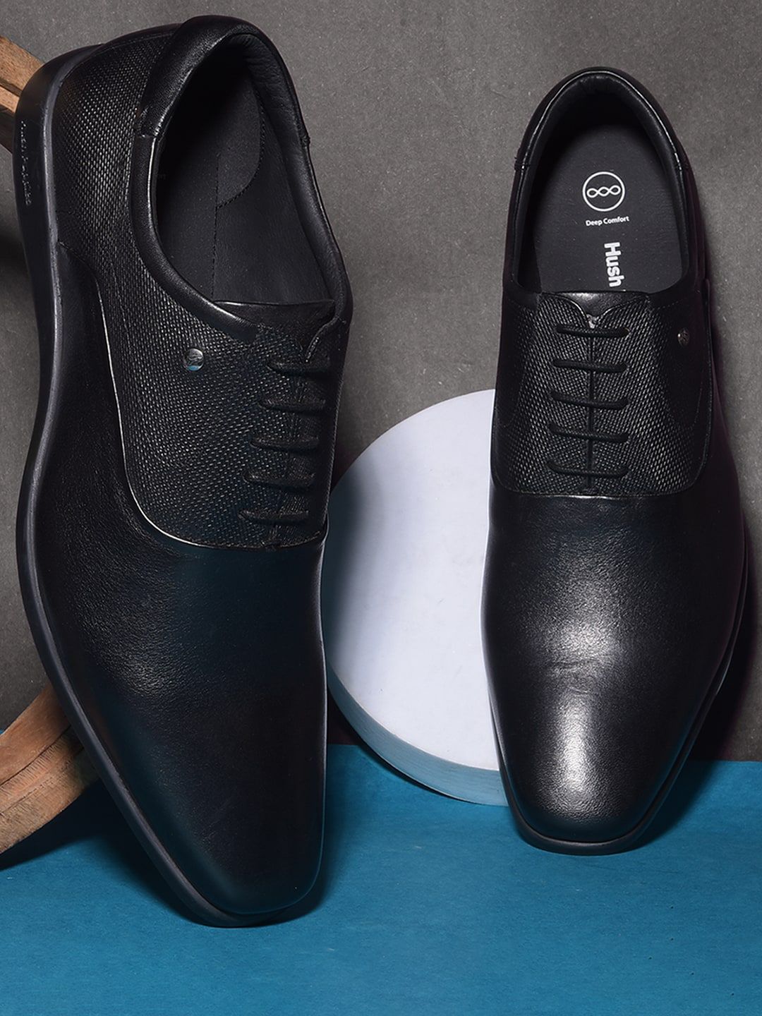 Hush Puppies CORSO OXFORD 2.0 Men Textured Formal Oxfords-picture-52