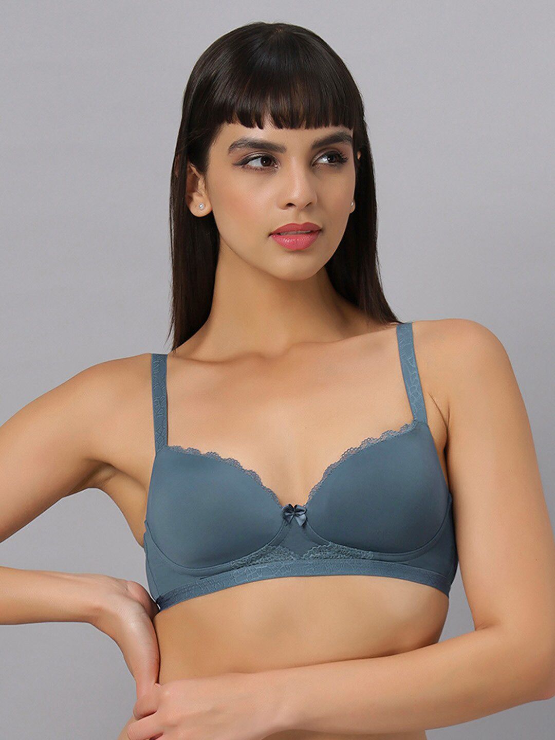 Soie Medium Coverage Lightly Padded Seamless T-shirt Bra - All Day Comfort