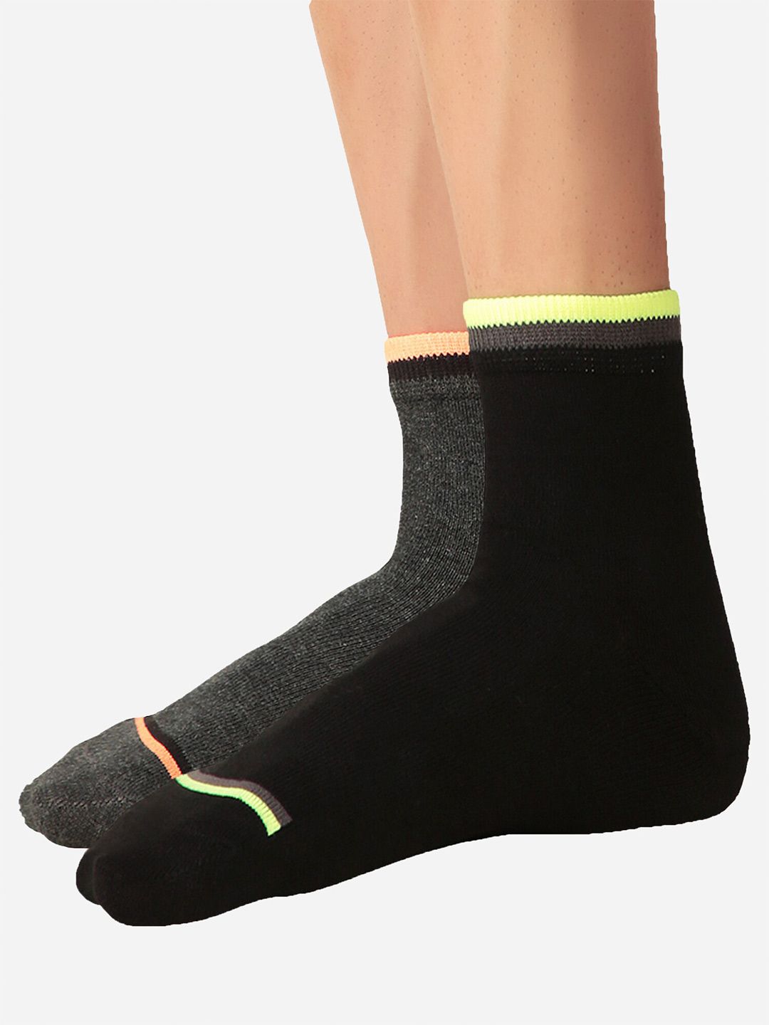 Bodycare Men Pack Of 2 Patterned Anti Bacterial Above Length Socks-picture-33