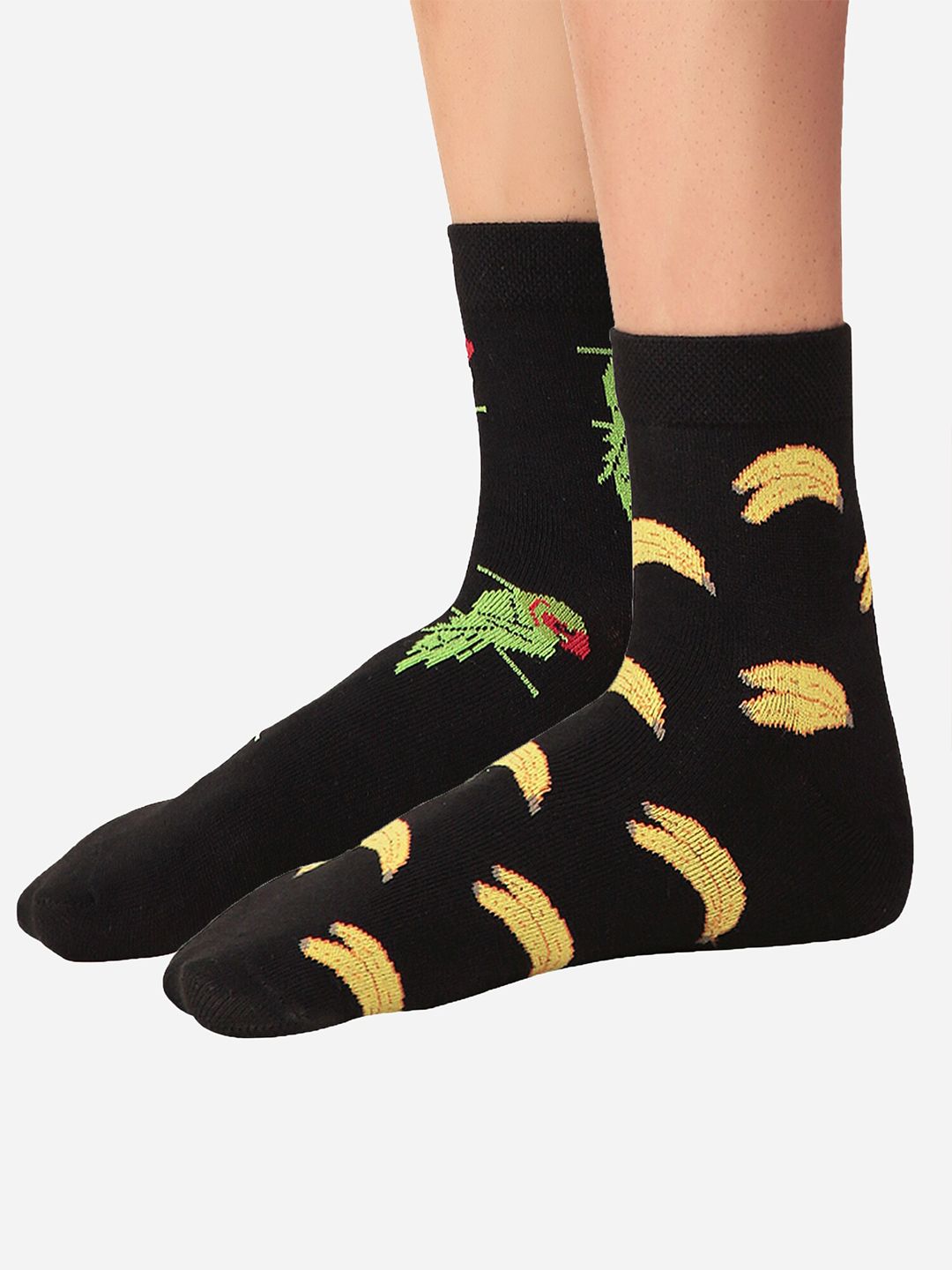 Bodycare Men Pack Of 2 Patterned Odour-Free Mid-Calf-Length Socks-picture-36