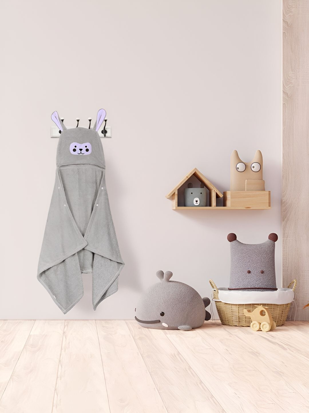 Cortina Grey & White 380 GSM Bath Towel-image-26