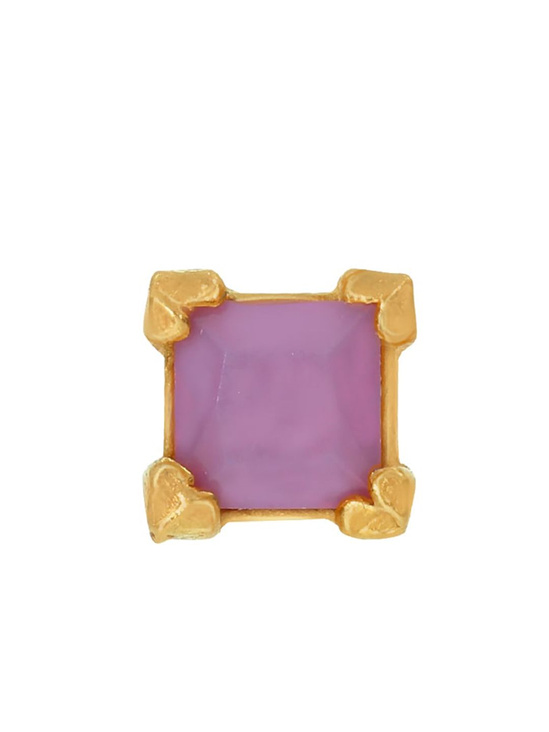 BHIMA BIS Hallmark 22KT (916) Gold Stone Studded Nosepin-0.36 gm-picture-10