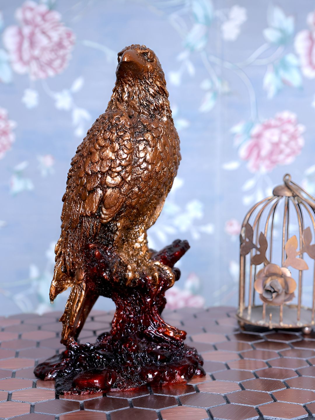 GW CREATIONS Red Birds and Animals Figurine Showpiece-picture-39