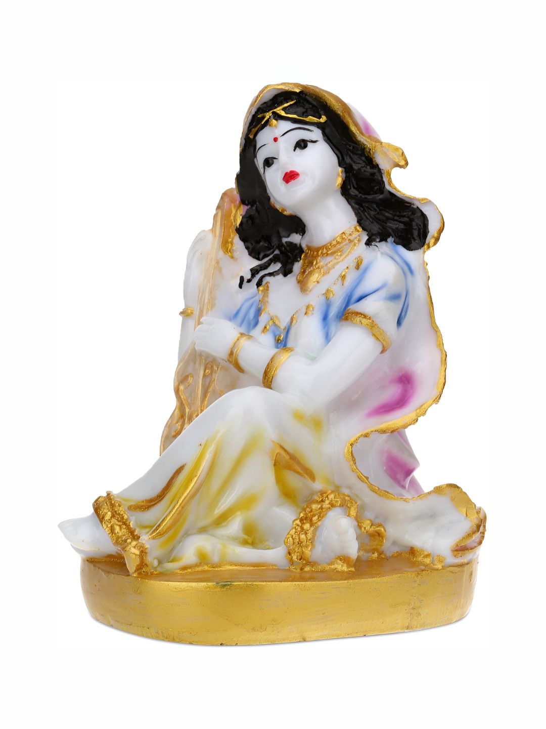 GW CREATIONS White & Blue Small Figurine Showpiece-picture-11