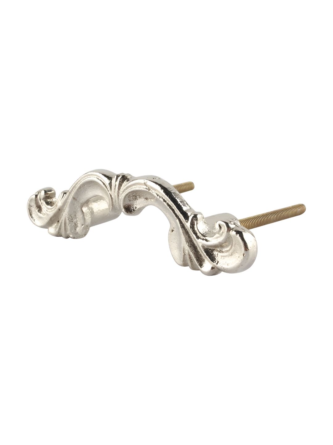 Indianshelf Grey Bow Shape Textured Iron Door Handle-image-38