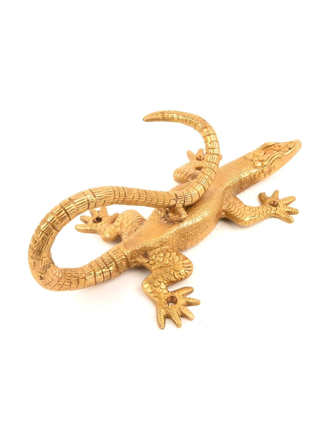 Indianshelf Beige Lizard Brass Door Pull Handle-picture-44