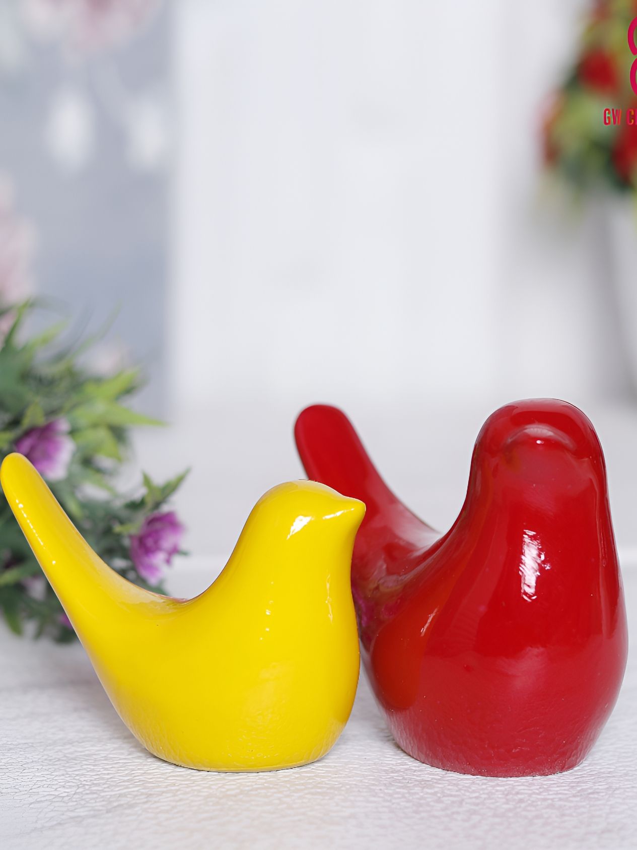 GW CREATIONS Red & Yellow Small Figurine Showpiece-picture-20