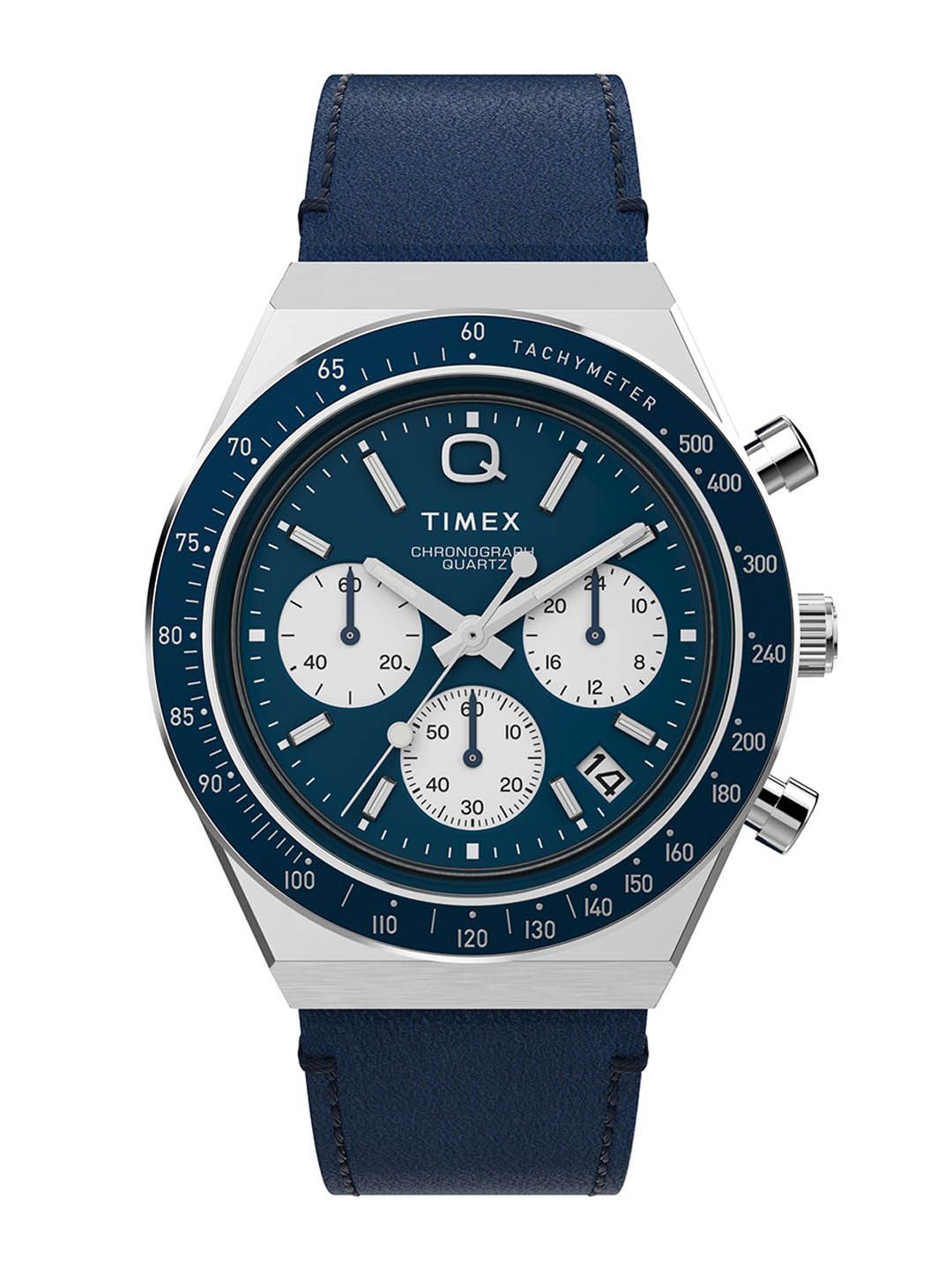 Timex Men Dial & Leather Straps Analogue Watch TW2W51700UJ