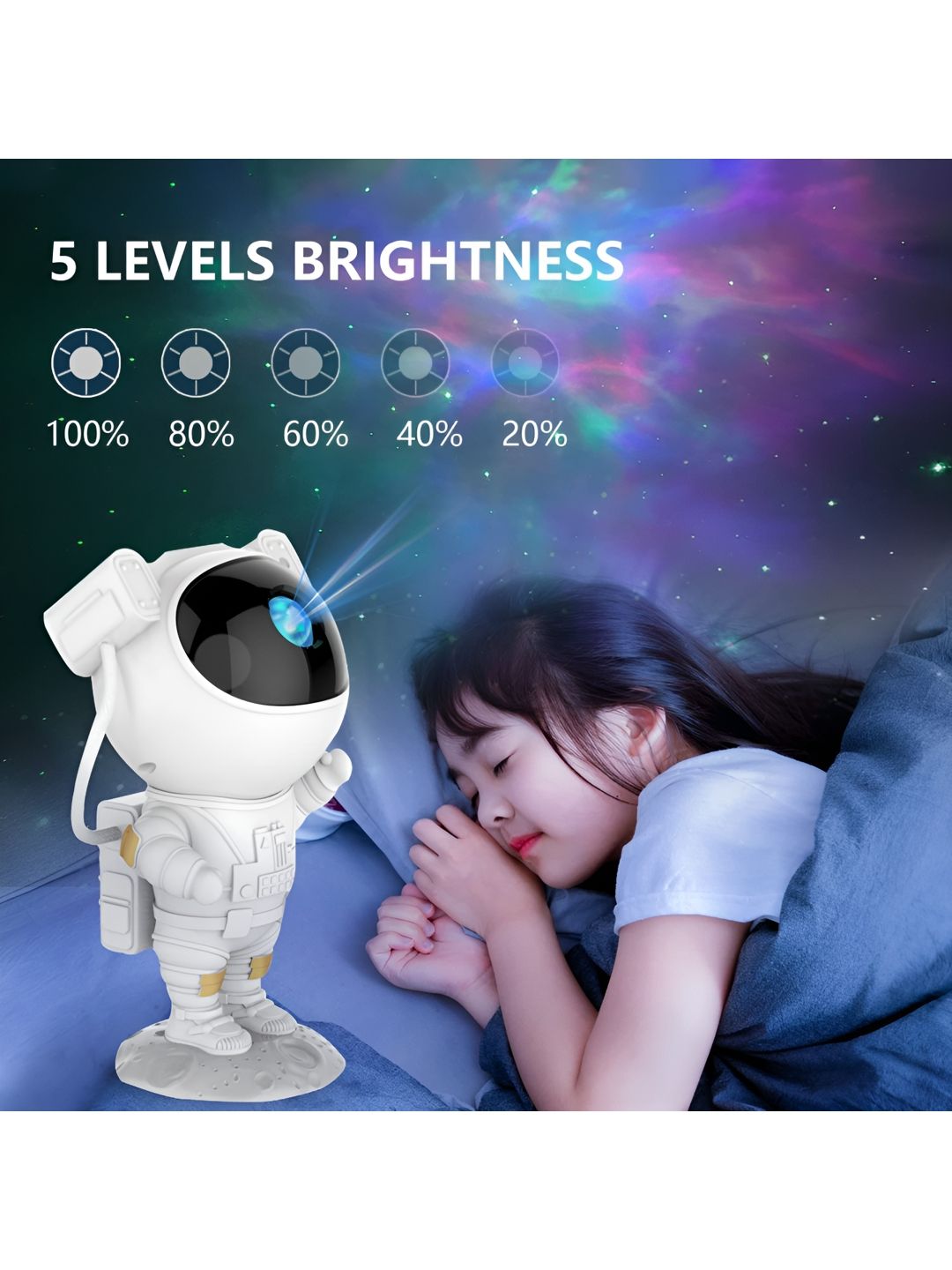 TECHEL White Contemporary Abstract Shaped Table Lamp with Bulb-image-2