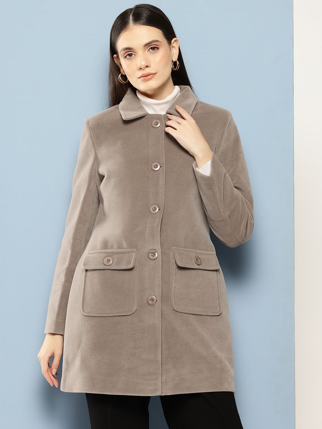 Chemistry Single-Breasted Overcoat