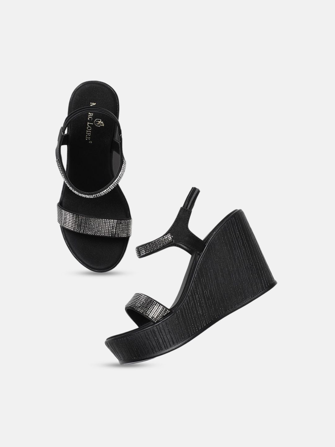 Marc Loire Embellished Wedge Heels-picture-31