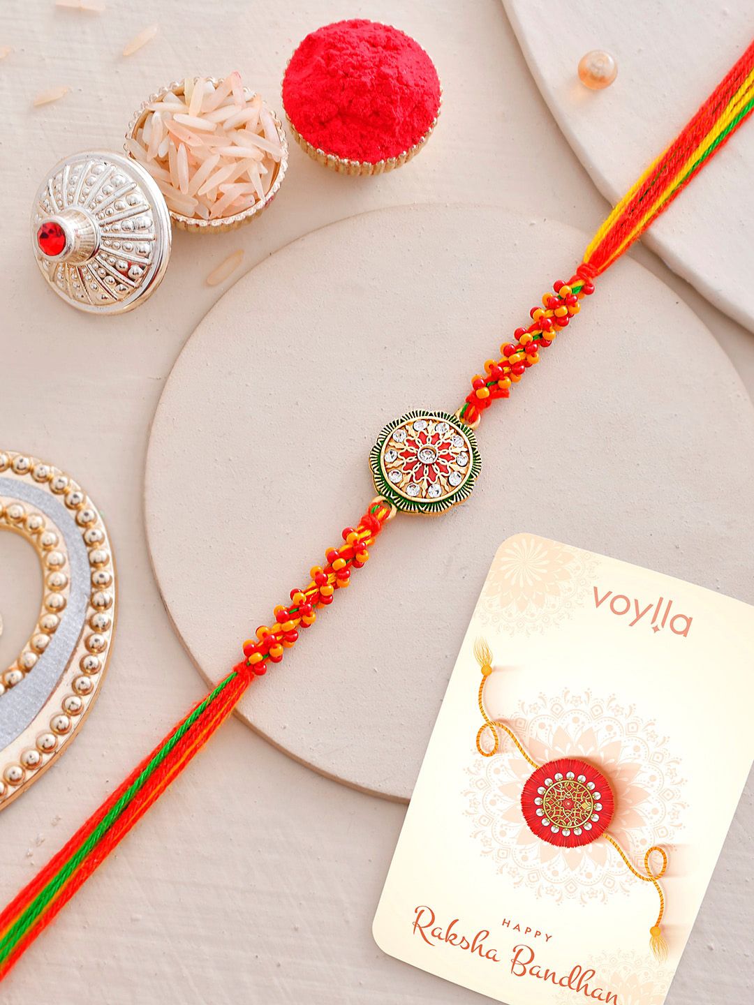 Voylla Men Beaded Rakhi-picture-29