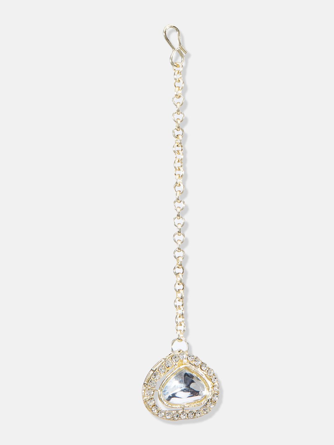 ATIBELLE Gold-Plated Kundan-Studded & Beaded Necklace & Earrings