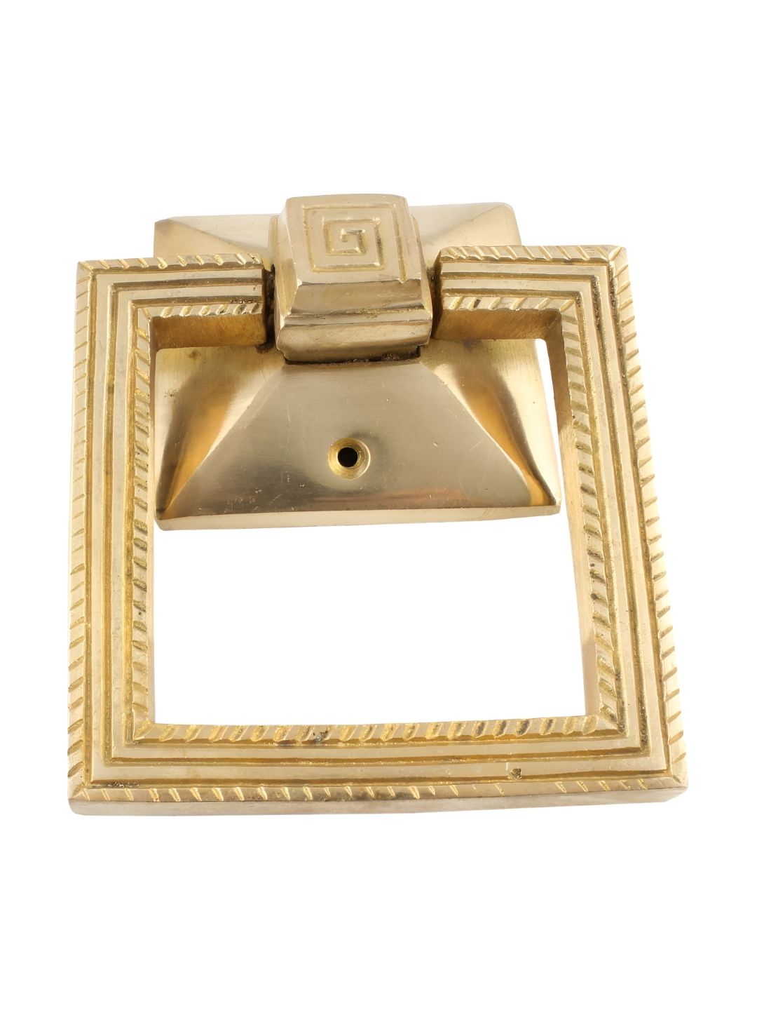 Indianshelf Beige Square Ring Door Pull-picture-10