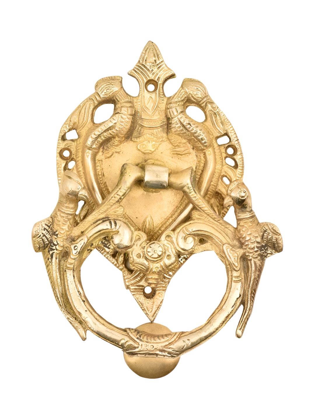 Indianshelf Beige Vintage Birds Door Knocker-picture-19