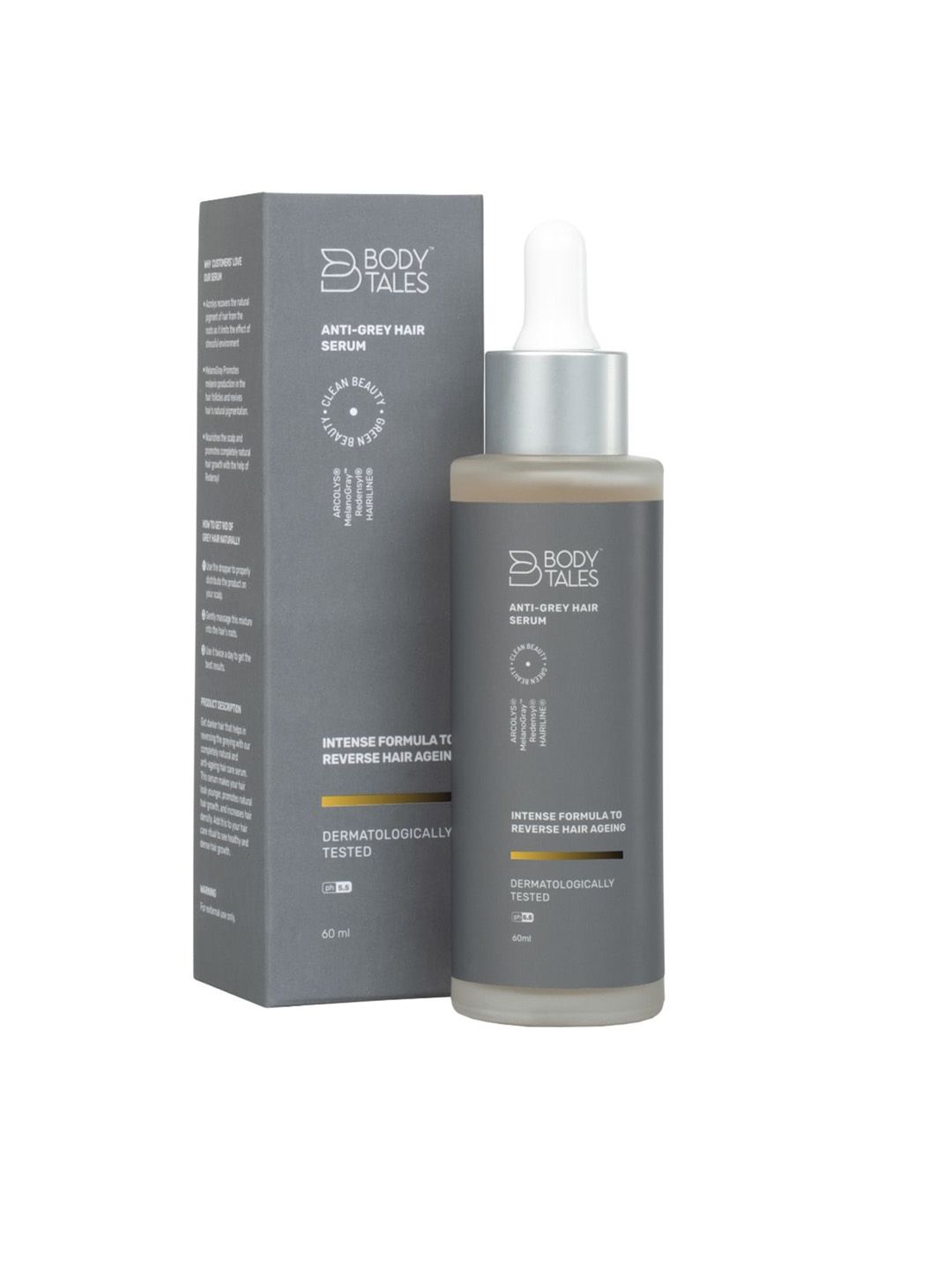 BODYTALES Anti Grey Hair Serum For Hair Growth With Redensyl - 60ml-image-40