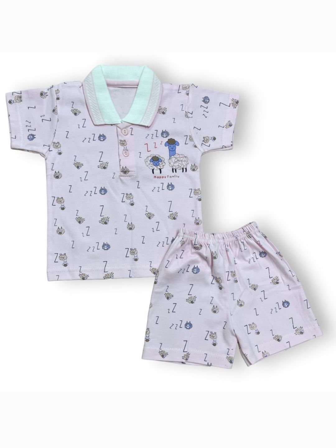 BAESD Boys Printed Pure Cotton T-shirt with Shorts-picture-34