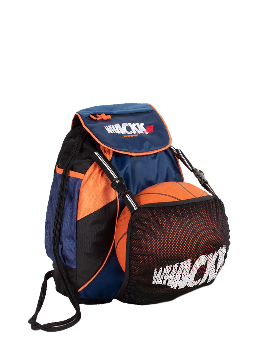 Whackk Unisex Typography Printed Backpack-image-42