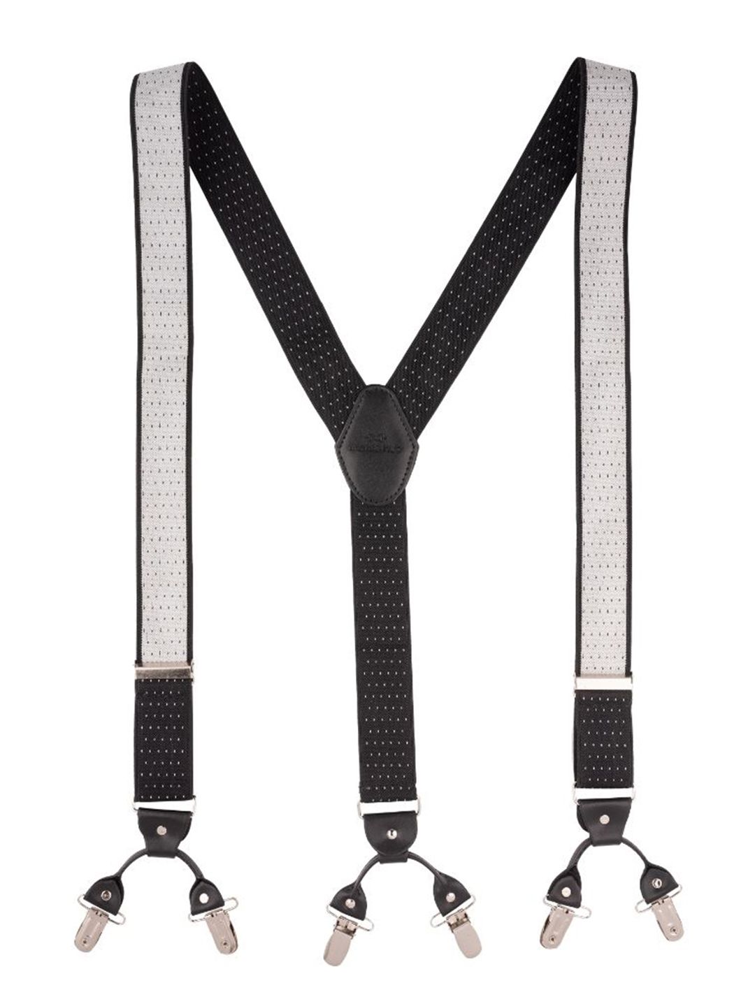 The Tie Hub Men Textured Suspenders-image-3
