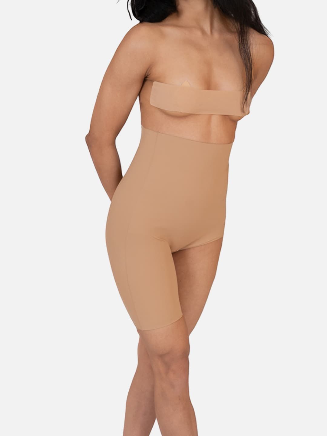 Butt-Chique Right Leg Shorty Seamless Shapewear-picture-27