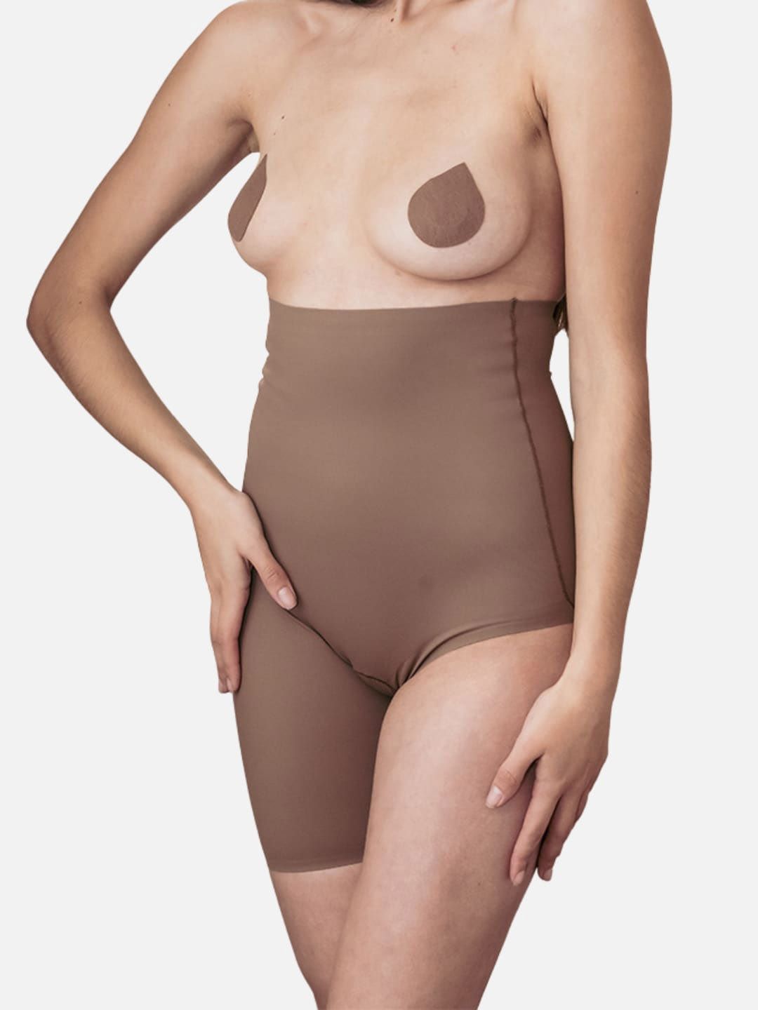Butt-Chique Right Leg Shorty Seamless Shapewear-picture-25