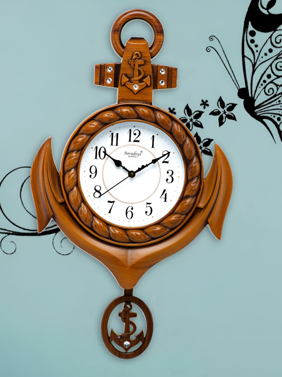 Attractionz Beige Wall Clock-picture-33