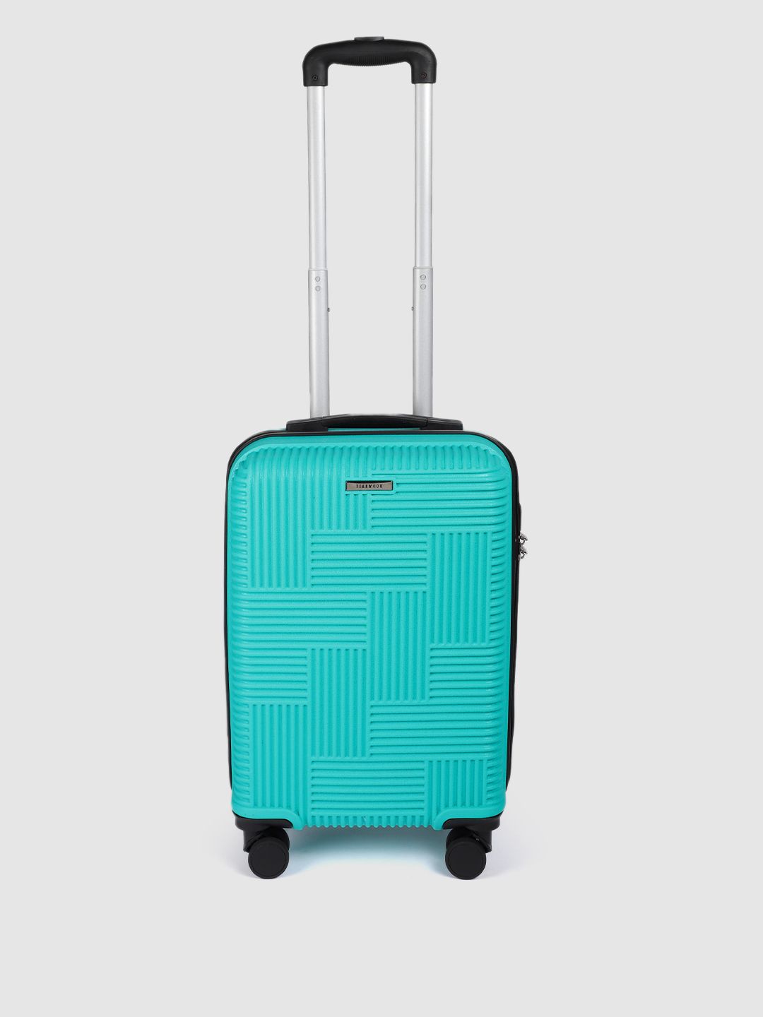 Teakwood Leathers Textured 360-Degree Rotation Hard-Sided Cabin-Sized Trolley Bag 38L-picture-34