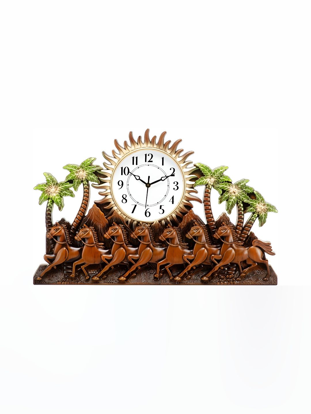 Attractionz Beige Wall Clock-picture-56