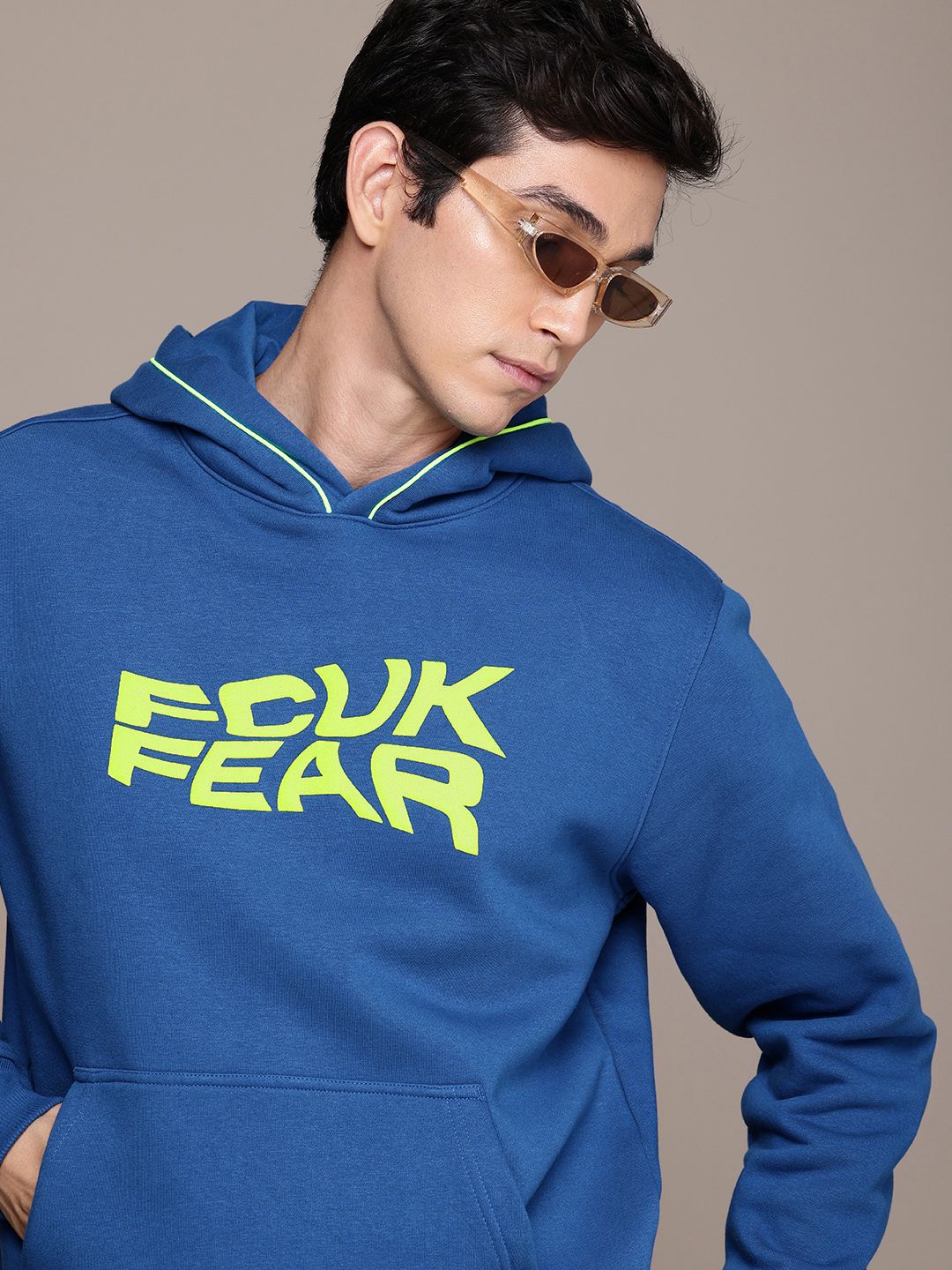 FCUK Typography Printed Hooded Sweatshirt-picture-41