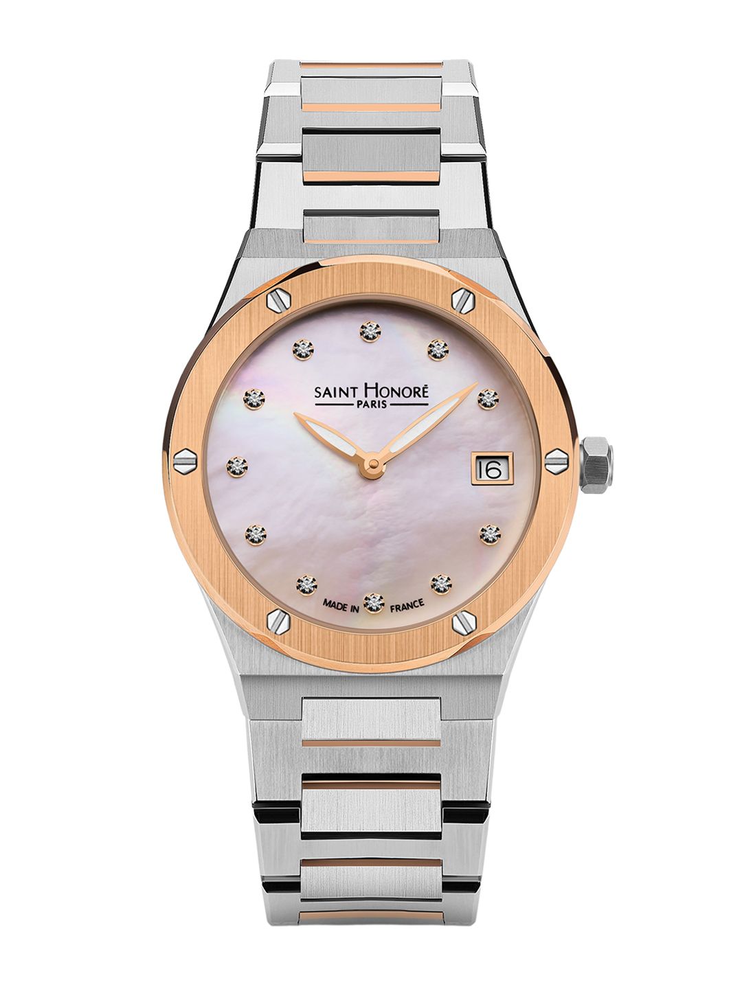 SAINT HONORE PARIS Women Haussmann Lady Embellished Dial Analogue Watch NH752125-6YRDR-picture-10