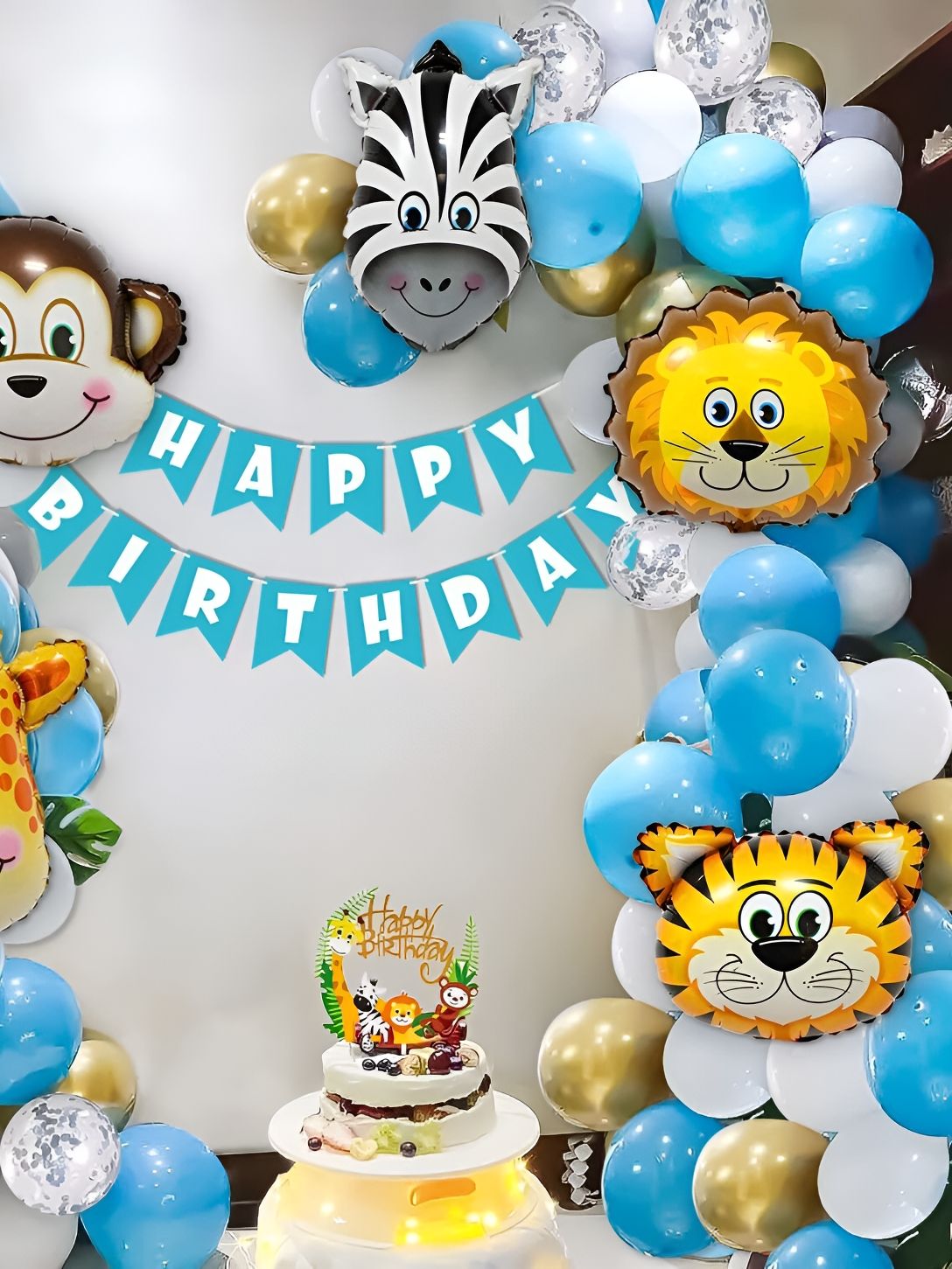 Special You 69-Pcs Blue & Yellow Birthday Decor-picture-23