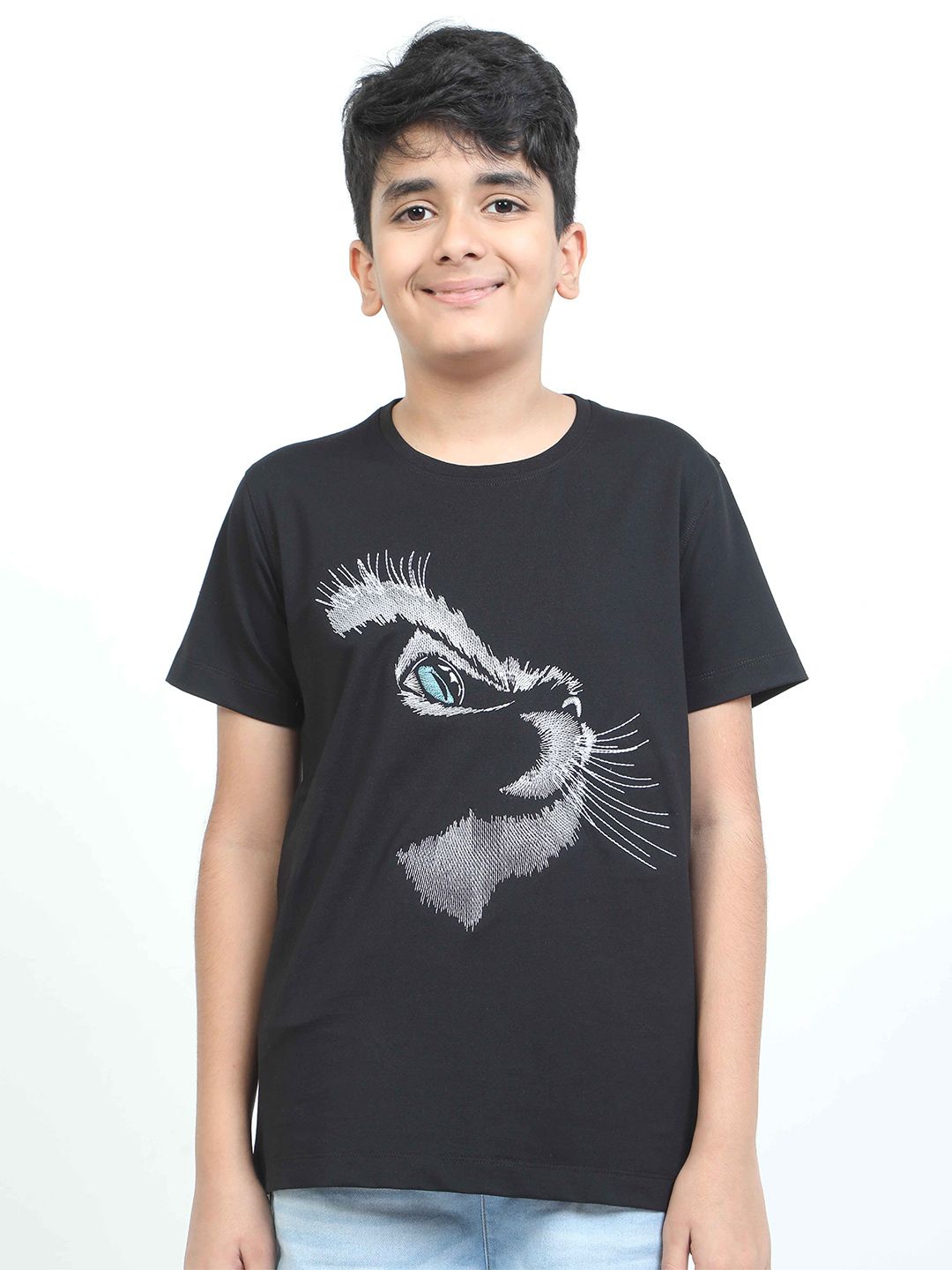 STELLERS Boys Round Neck Printed Cotton T-shirt-picture-36