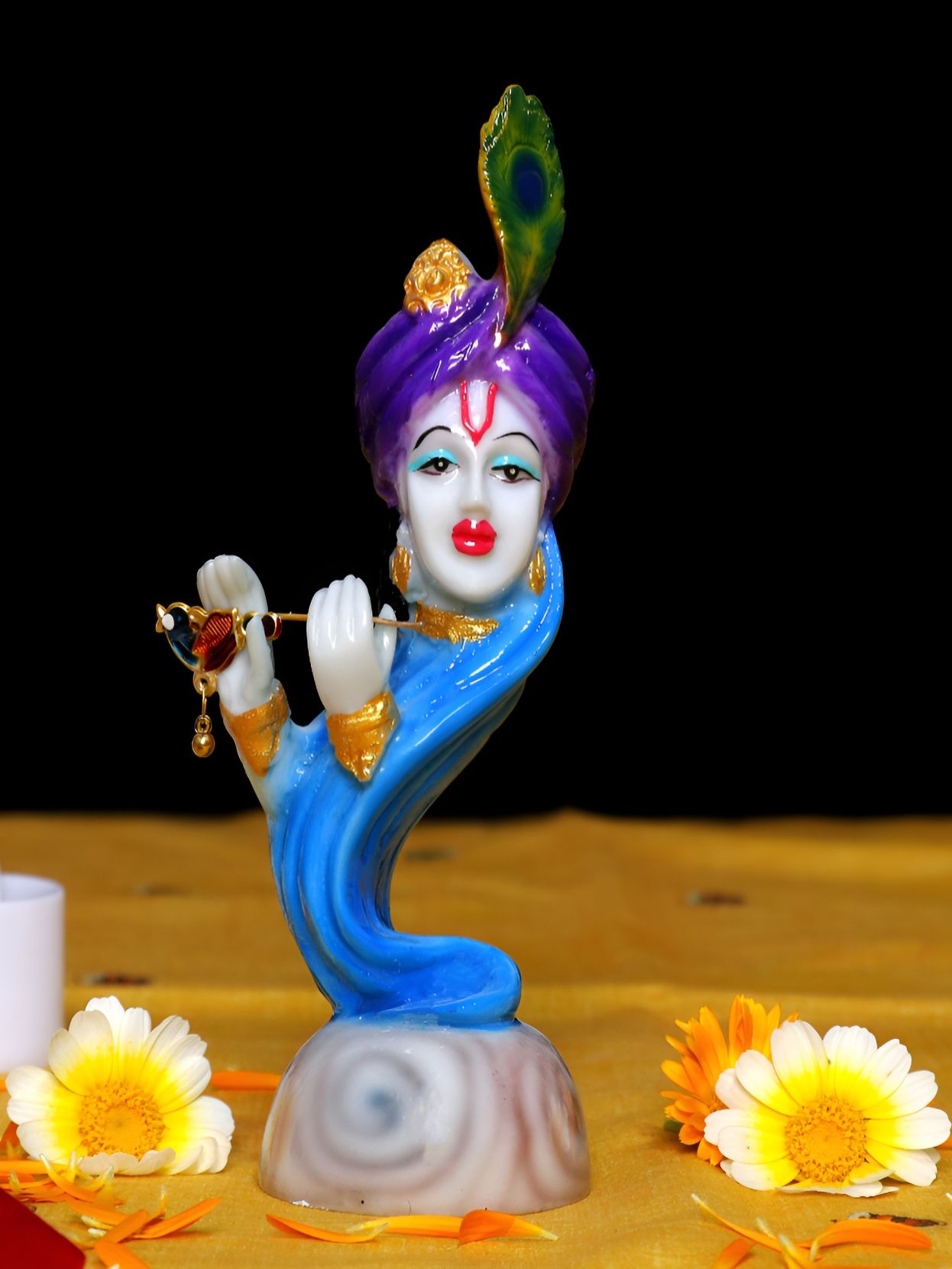 GW CREATIONS Blue Religious Figurine Showpiece-picture-16