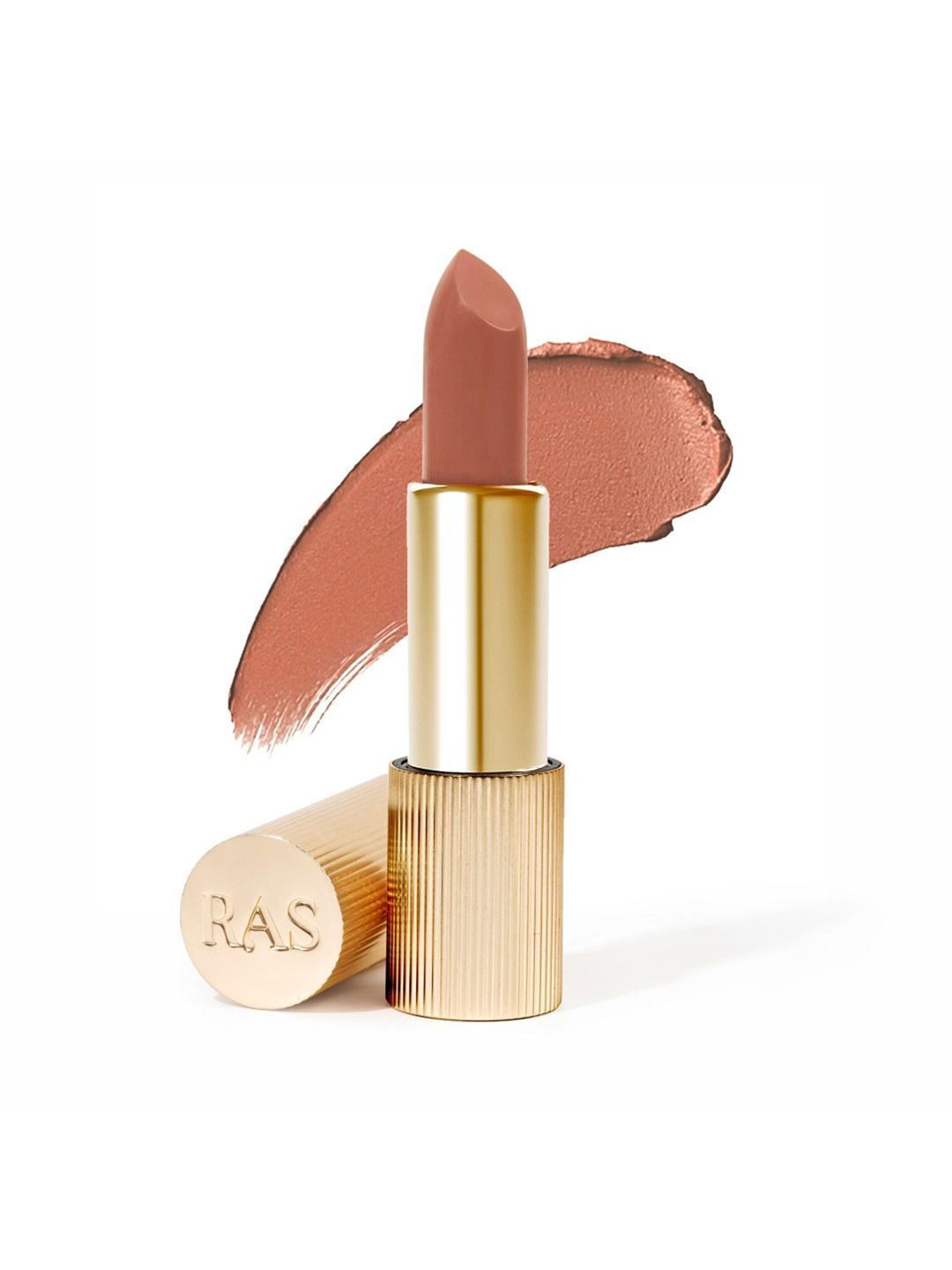RAS LUXURY OILS Lumiere Satin Matte Lipstick with Botanical Oils 4.2g - Nude Silk-picture-22
