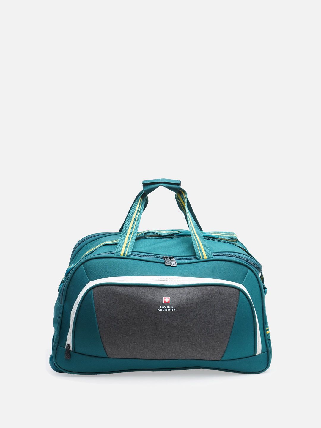 SWISS MILITARY Printed Medium Duffel Trolley Bag 61.38 L-image-42