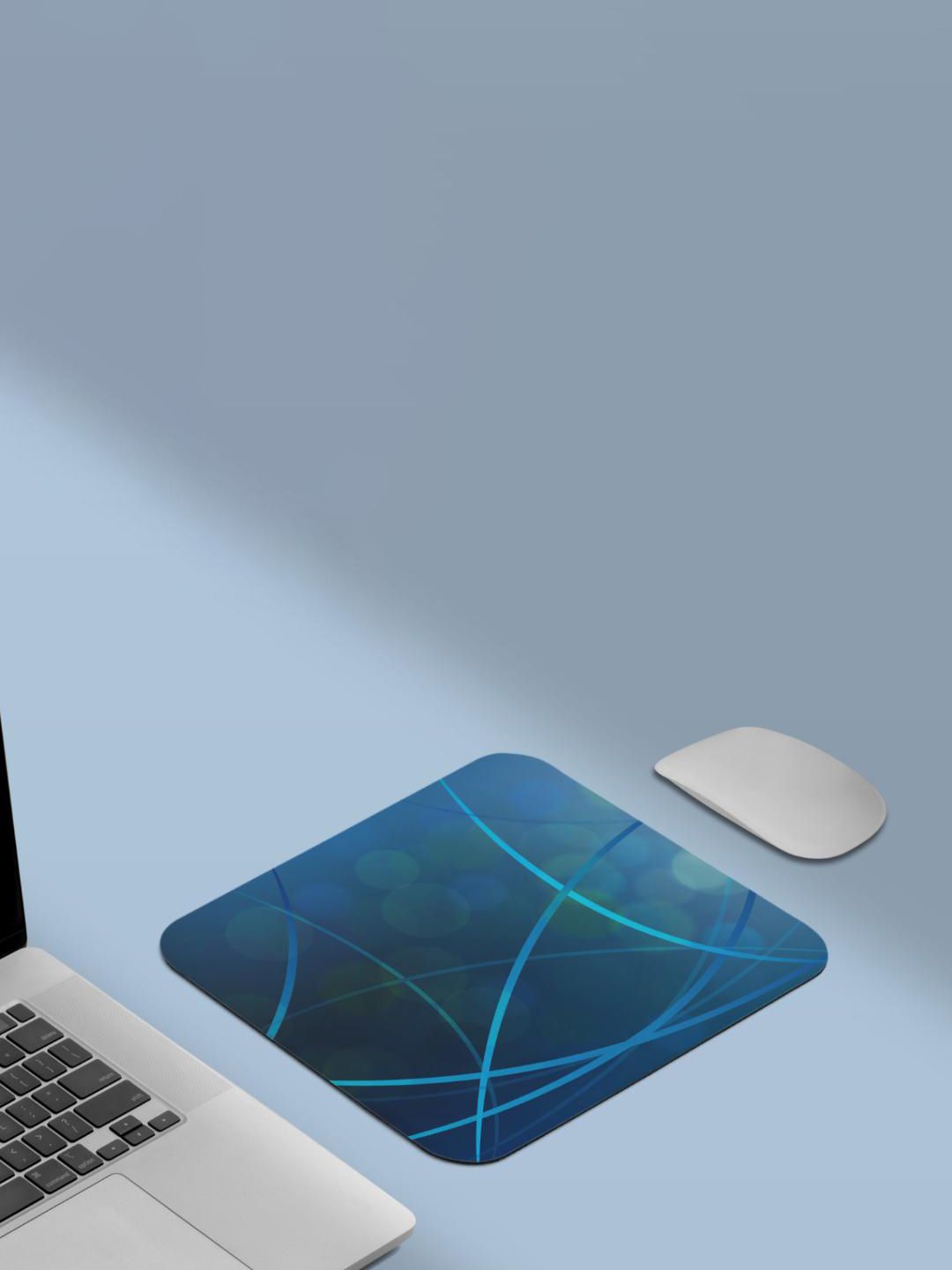 Rish Blue Printed Non-Slip-Resistant Rubber Base Mouse Pad-picture-0