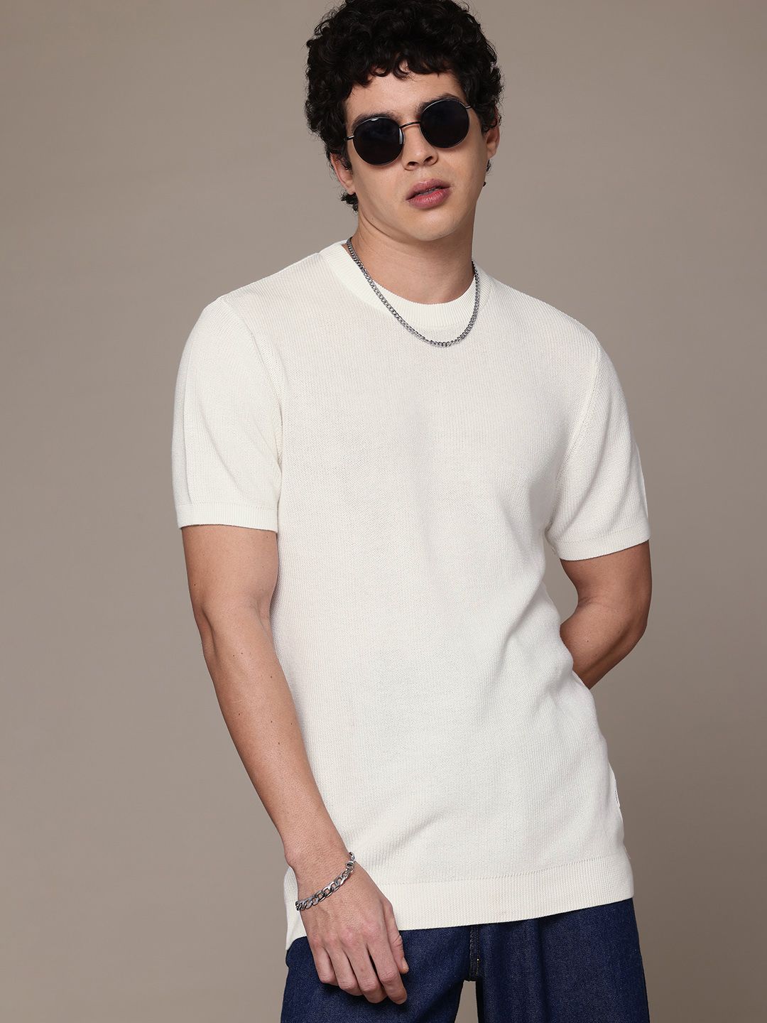 Roadster The Lifestyle Co Pure Cotton T-shirt-picture-21