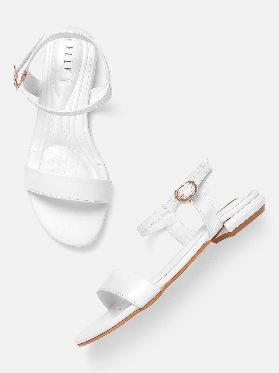 ELLE Women Open Toe Flats-picture-18