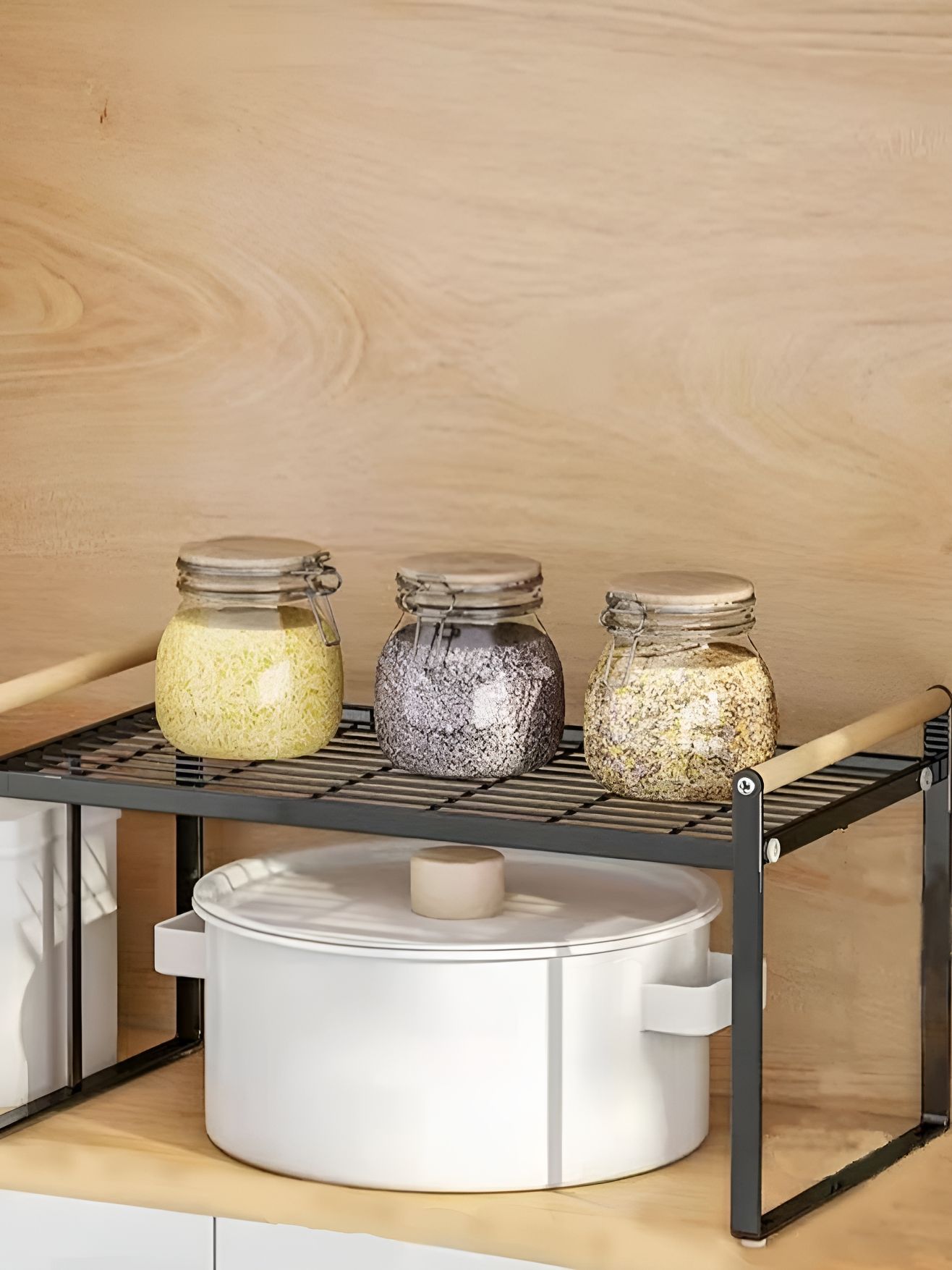 Arhat Organizers Black Metal Regular Multi-Utility Organiser-picture-27