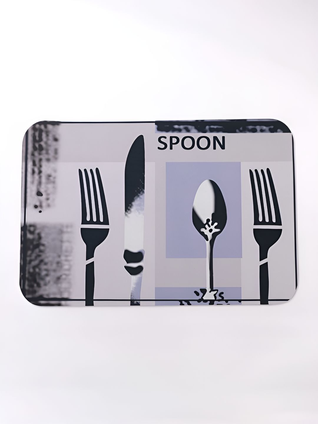 UMAI Grey Printed Anti-Skid Doormat-image-30