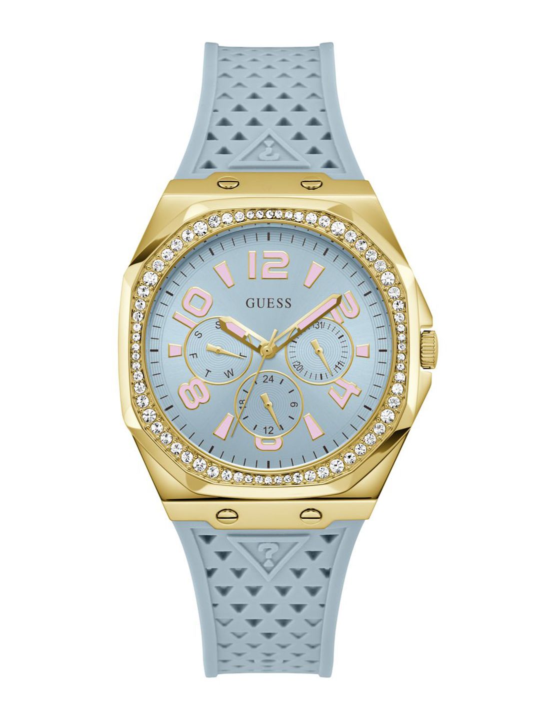 GUESS Women Dial & Straps Analogue Multi Function Watch GW0694L1-picture-18