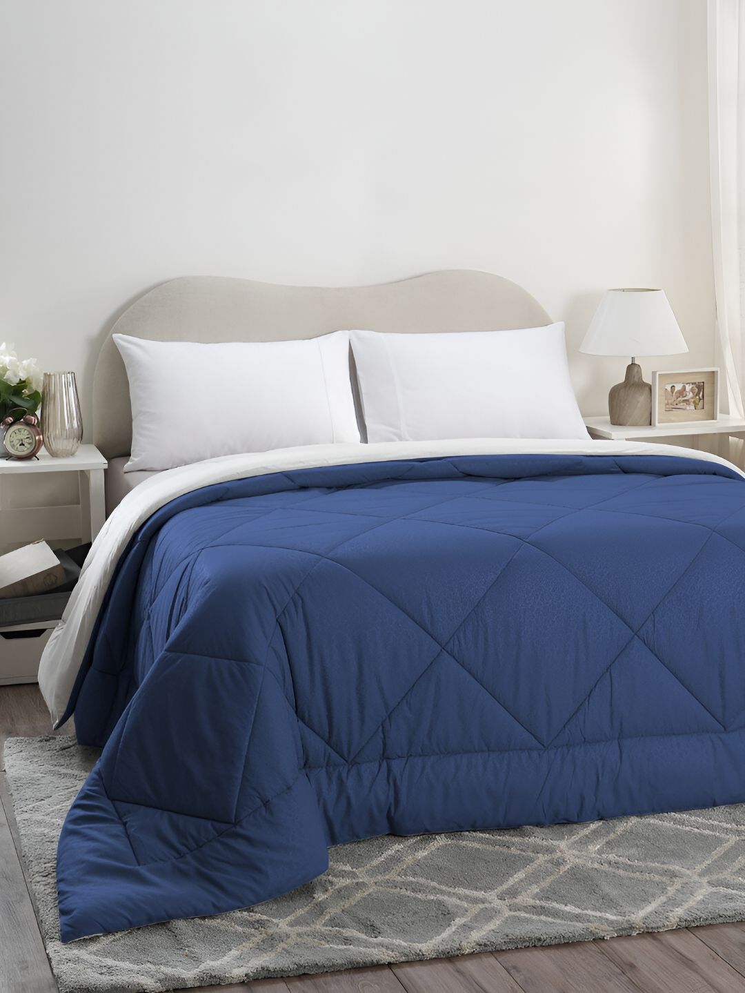 MASPAR Blue 210 GSM Double Queen Quilt-image-24