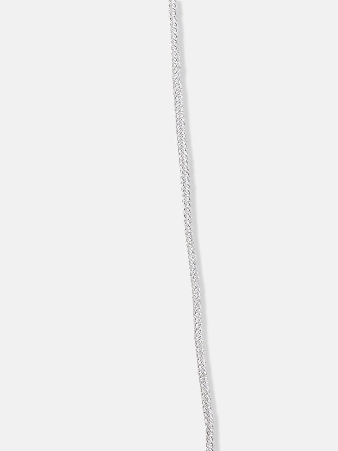 ATIBELLE Silver-Plated Beaded Brass Choker
