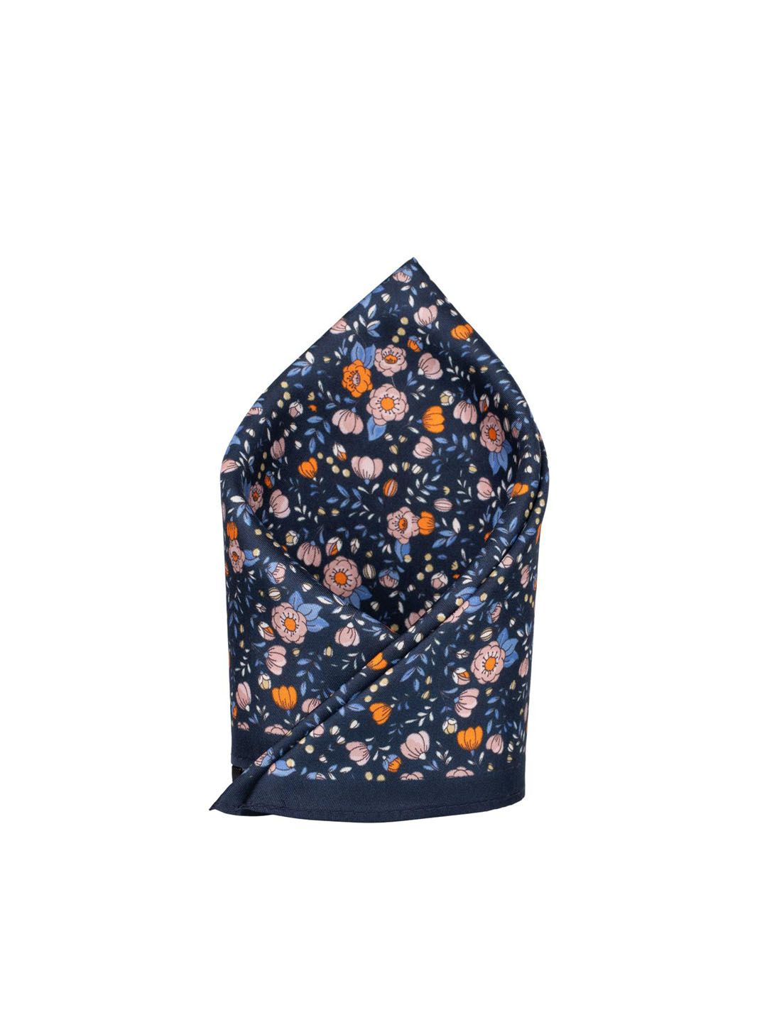 The Tie Hub Floral Printed Silk Pocket Squares-picture-50