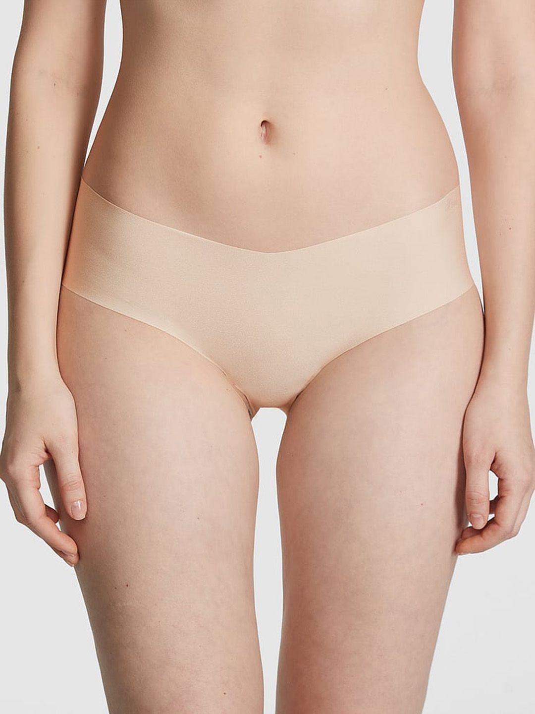 Victoria's Secret PINK Low Rise No-Show Cheeky Seamless Basic Briefs-picture-43