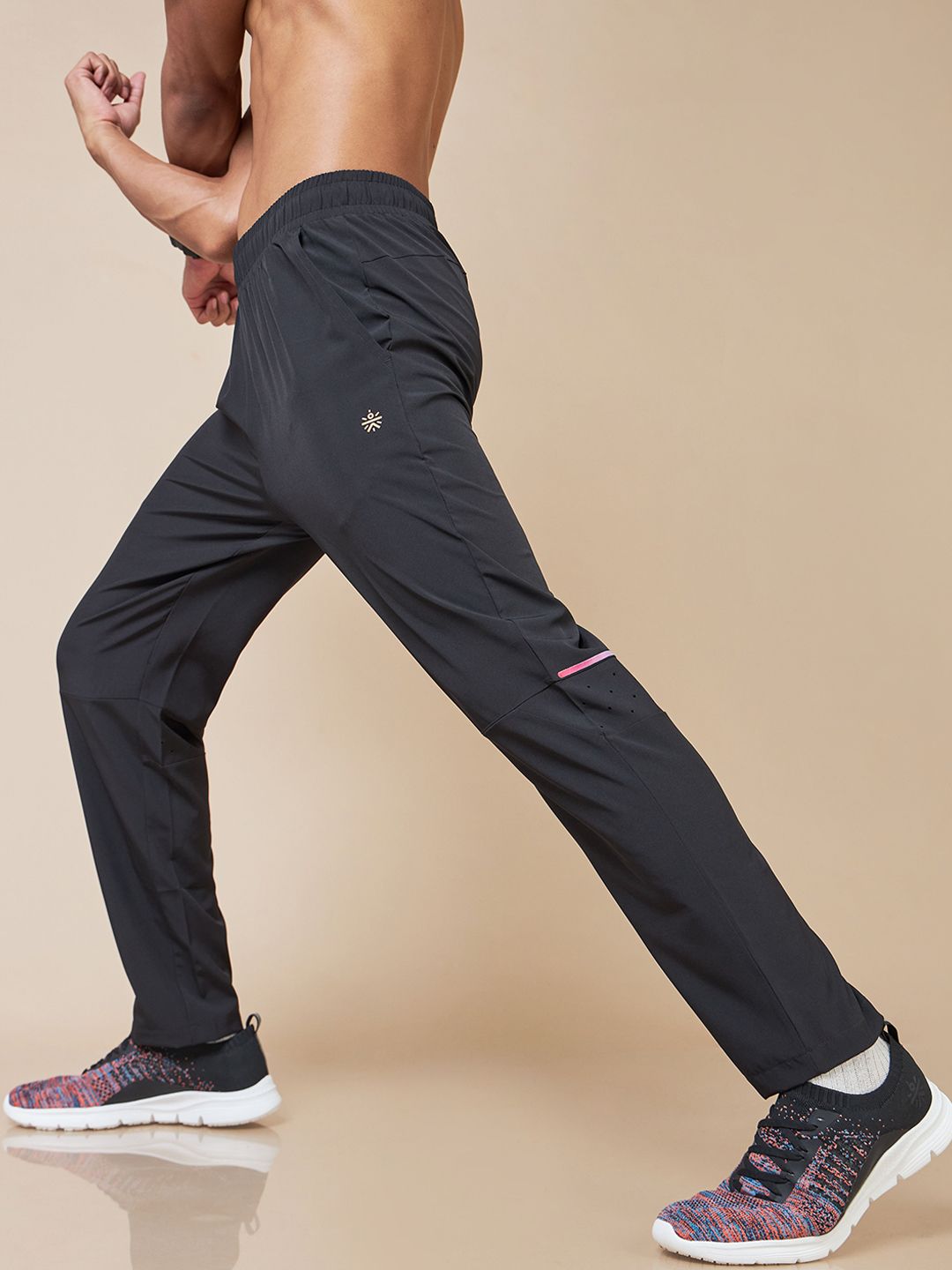 Cultsport Men Mid-Rise Sports Track Pant-image-2