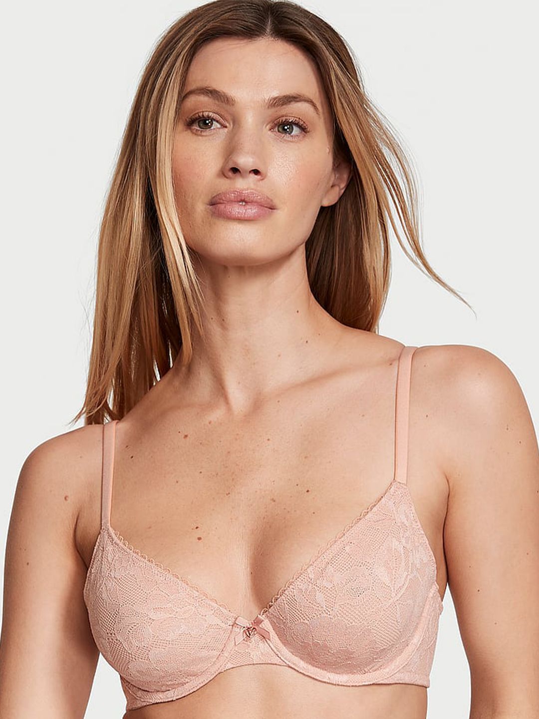 Victoria's Secret Body by Victoria Floral Lace Detail Everyday Bra-All Day Comfort-image-16