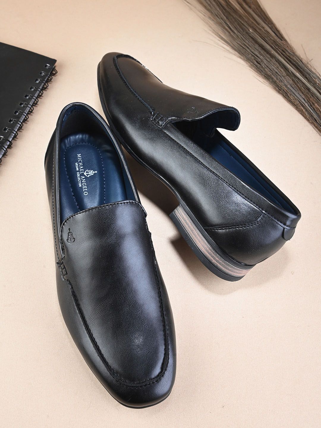 MICHAEL ANGELO Men Formal Slip-On Shoes-picture-20