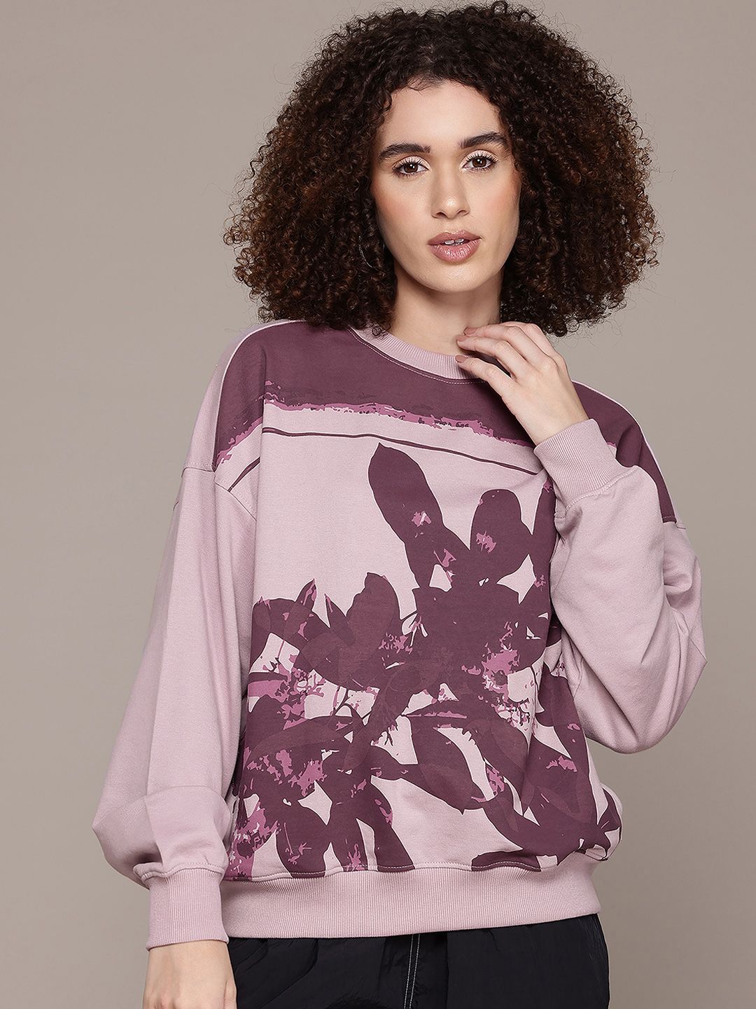 The Roadster Lifestyle Co. Printed Pullover Sweatshirt-picture-18